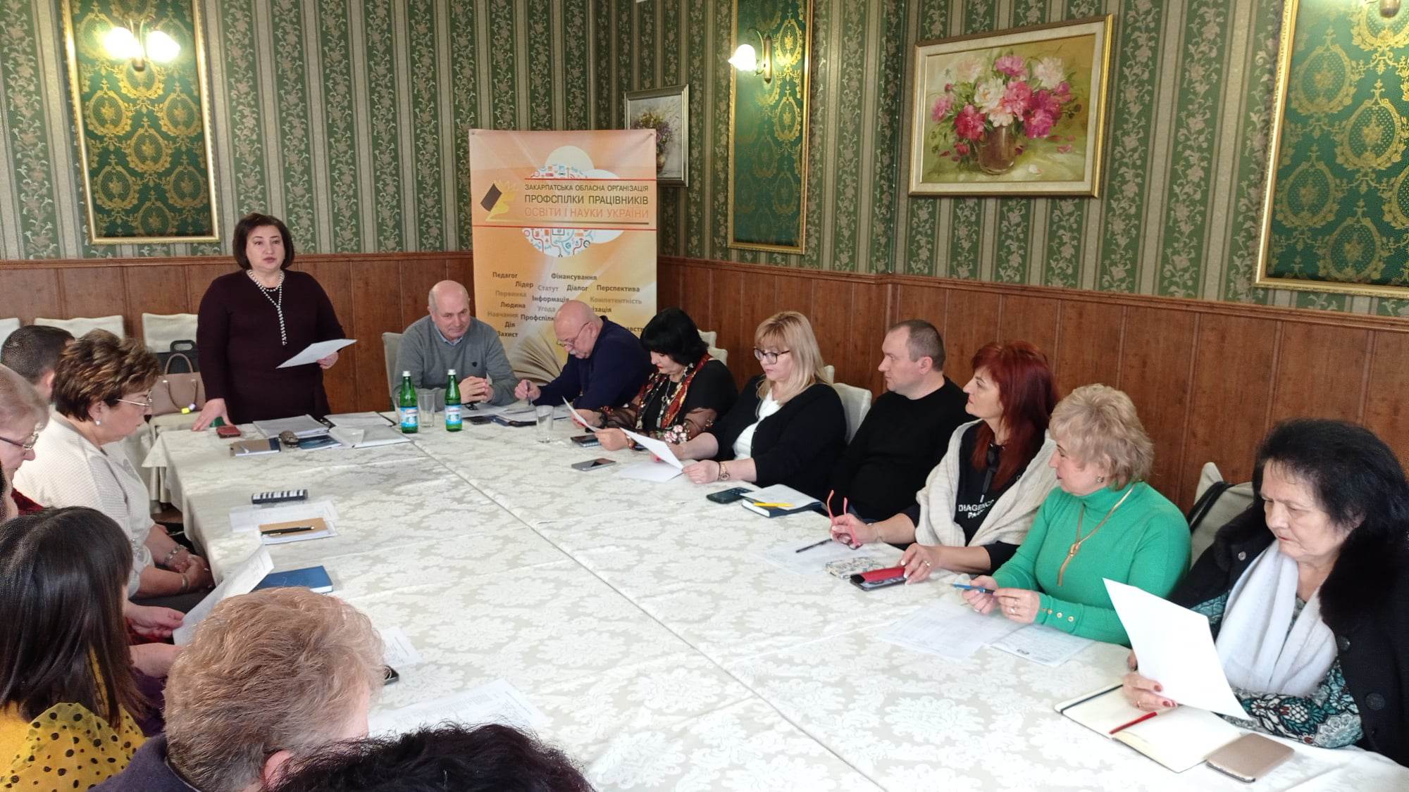 You are currently viewing Член профспілки в центрі питань засідання президії
