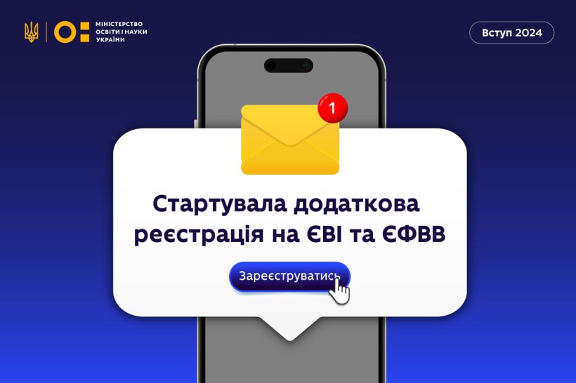 You are currently viewing Розпочався додатковий період реєстрації для участі в ЄВІ та ЄФВВ