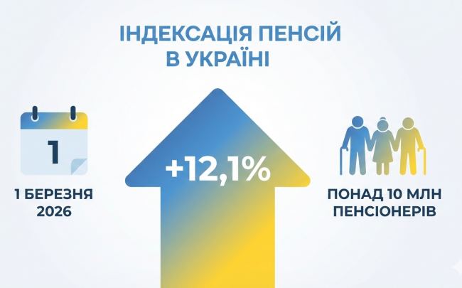 You are currently viewing З 1 березня пенсії в Україні проіндексують на 12,1%