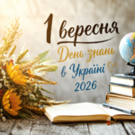 Вітання з нагоди Дня знань!